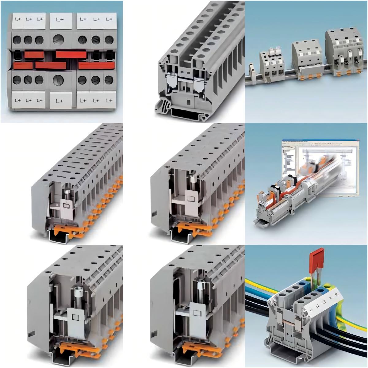 菲尼克斯接線端子 ST 2,5 BU - 直通式接線端子
