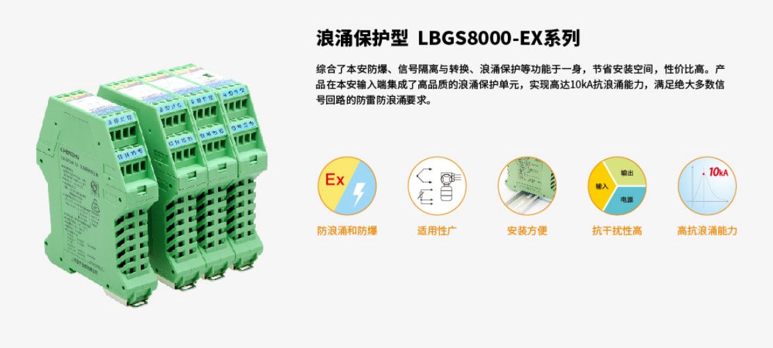 辰竹隔離式安全柵 GS8549-EX  一進一出 模擬量輸入隔離式安全柵